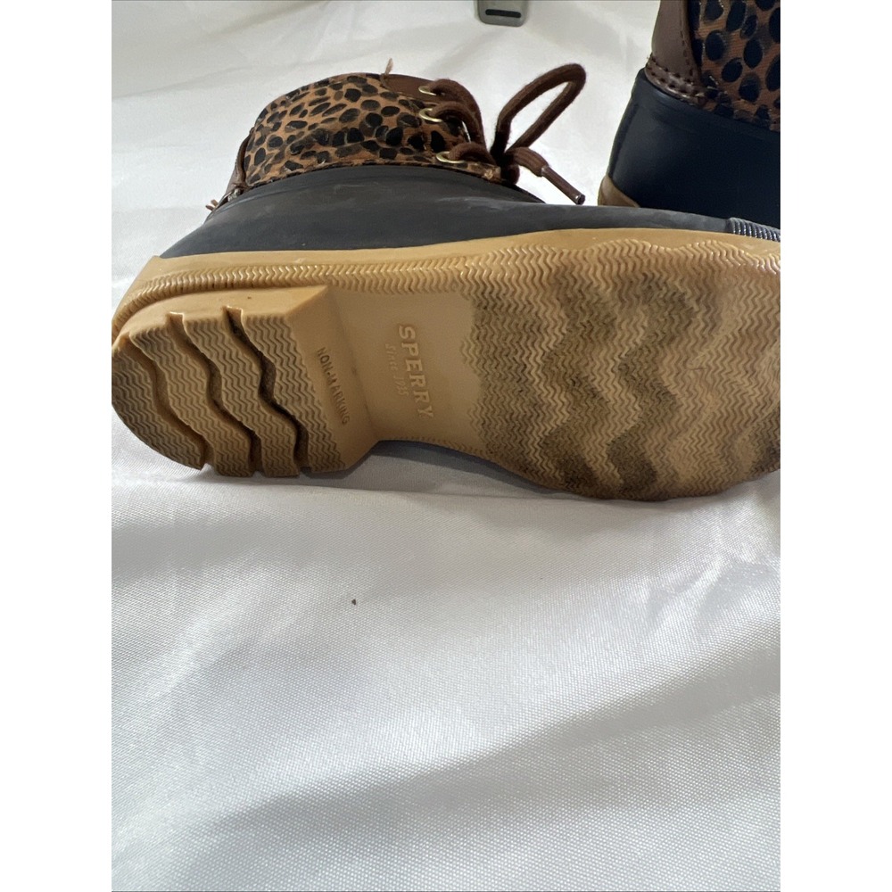Girl's Boots Sperry Port Rain Boot 9 - Picture 3 of 4